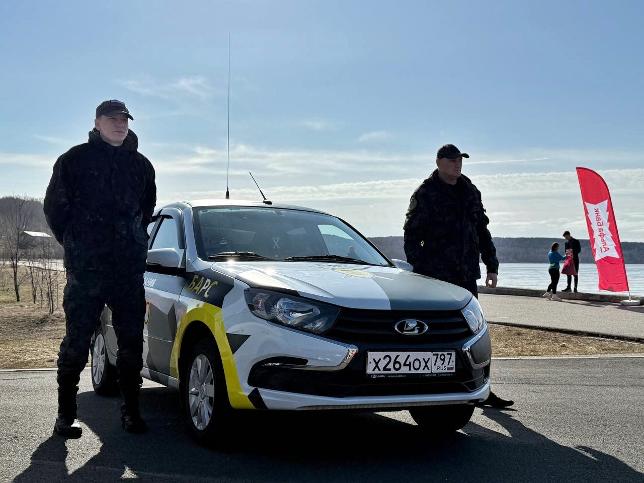 Команда «Барс» обеспечила безопасность XVIII Космического марафона в Томске