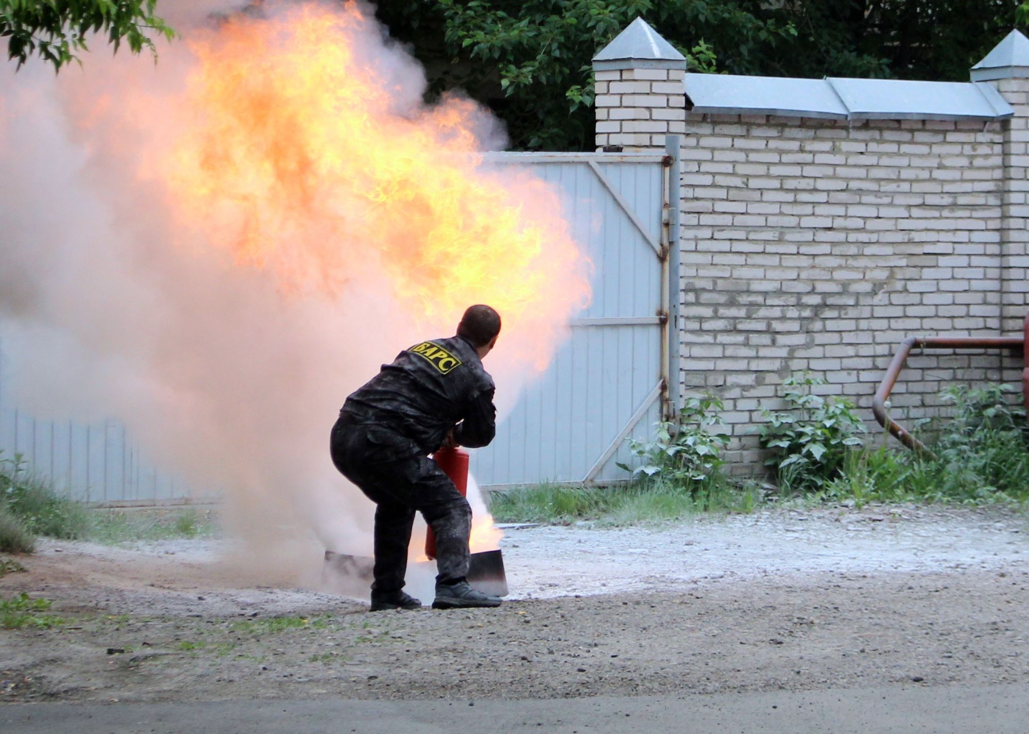 Специалисты ГБР компании "Барс" сдали нормативы по пожарной безопасности на отлично!