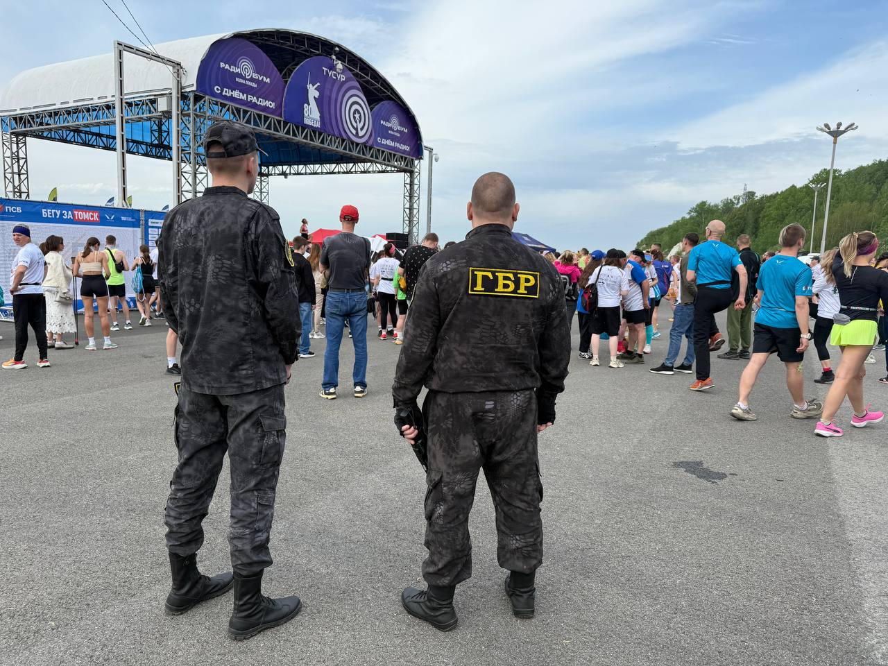 «Барс» обеспечил охрану спортивного праздника в Томске