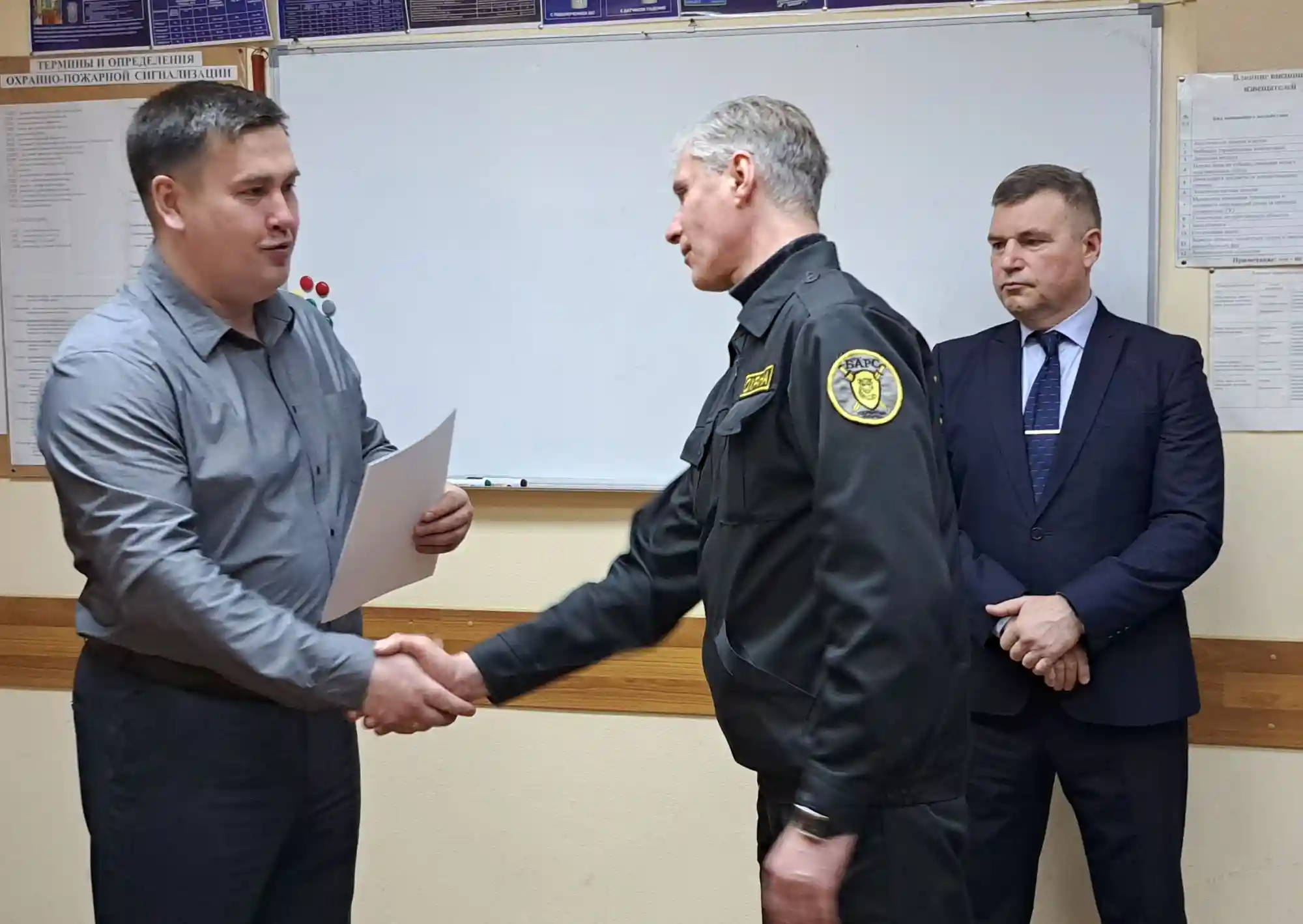 В «Барсе» наградили лучших охранников 2023 год