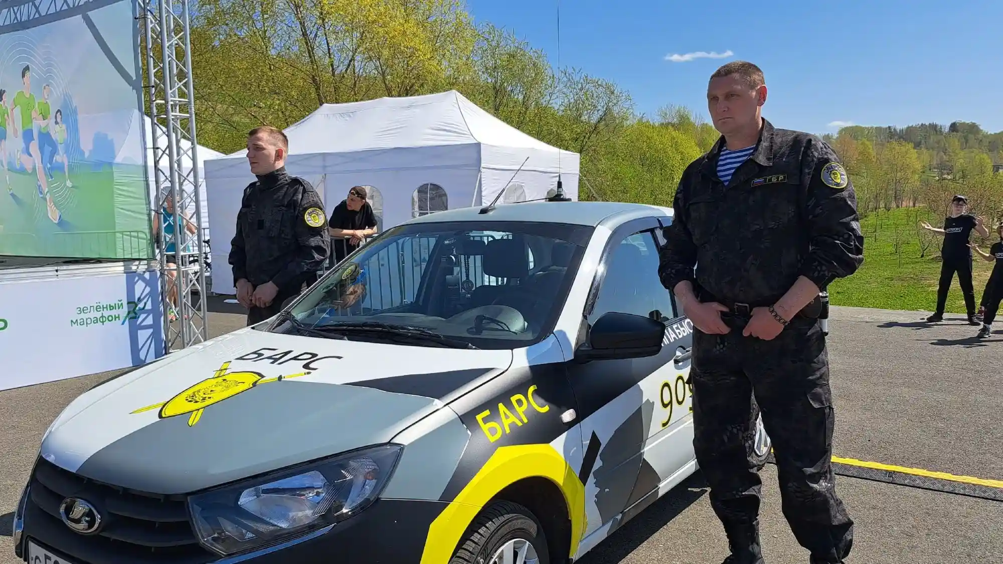 «Барс» обеспечил безопасность спортивного праздника Х «Зеленый марафон»