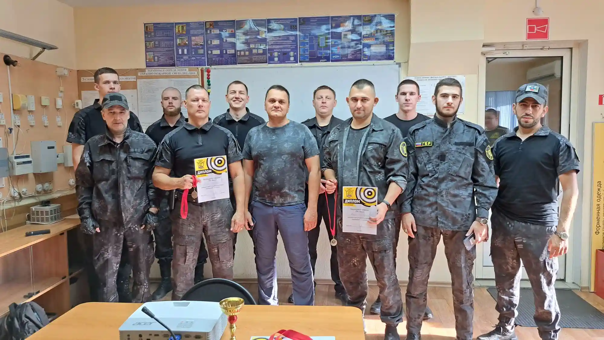 В «Барсе» прошли соревнования по стрельбе