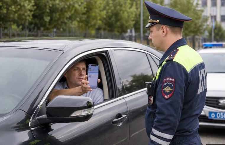 Водителям разрешили предъявлять права и СТС через приложение МАХ