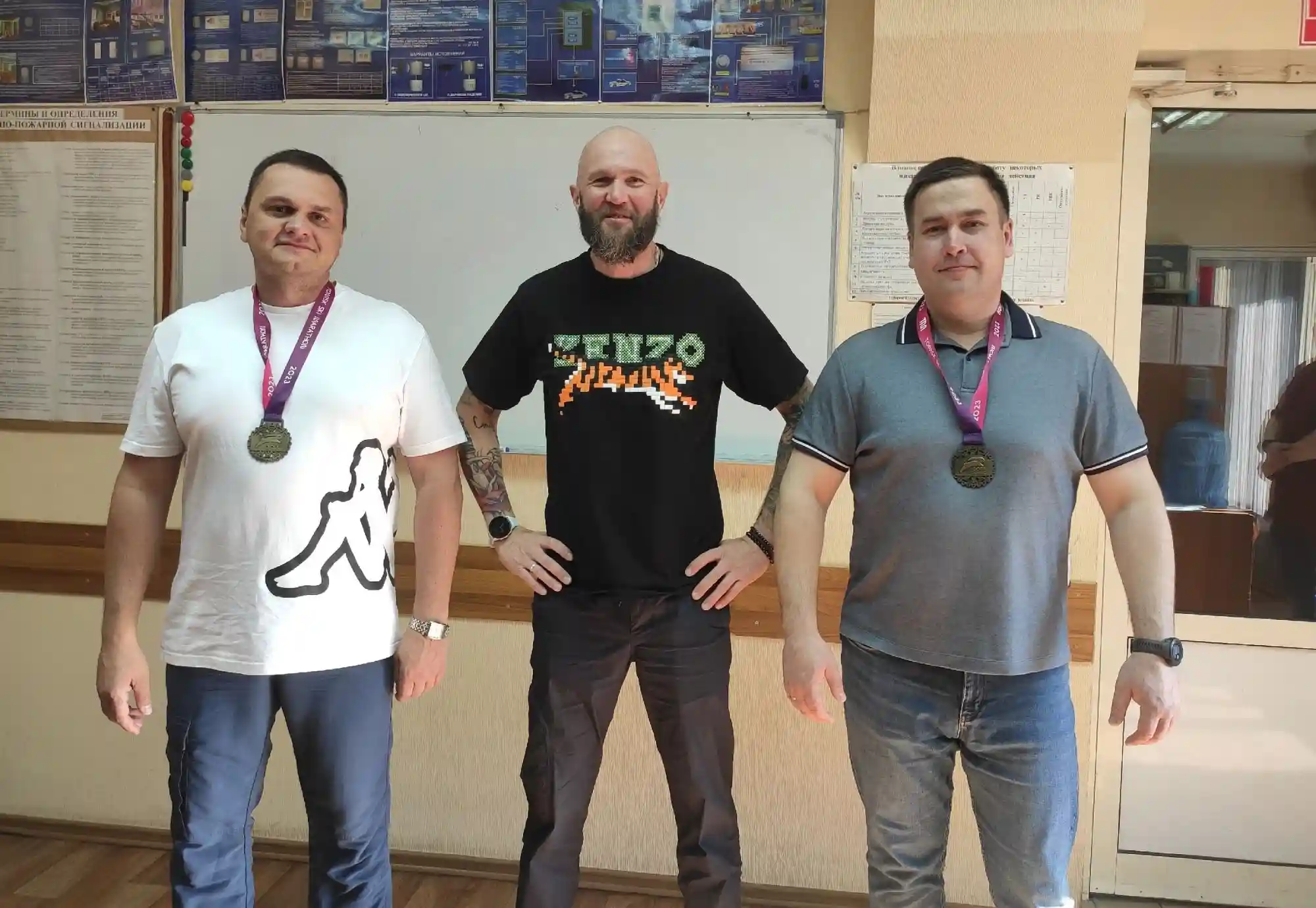 Сотрудники «Барс» награждены медалями руководителем проекта Tomsk Marathon