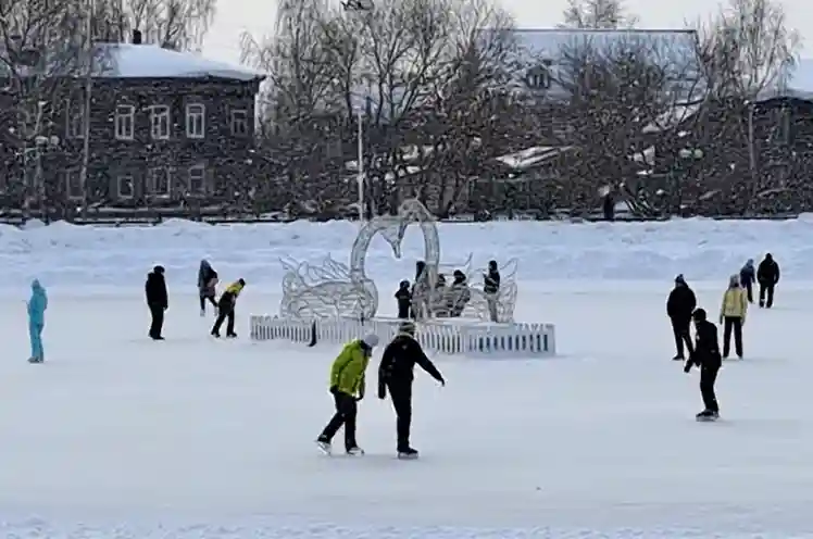 Новогодние катки и ледовые городки - под охраной «Барс»