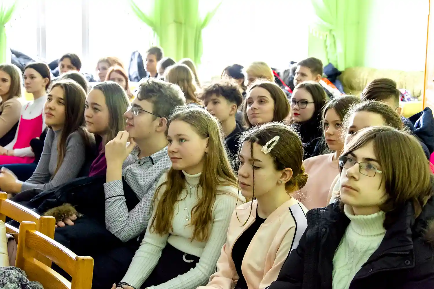 Занятия по пожарной безопасности в гимназии