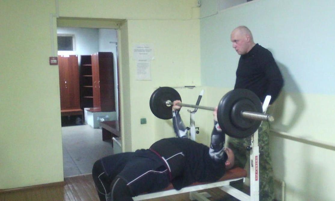 Зачет по физподготовке для ГБР Барс