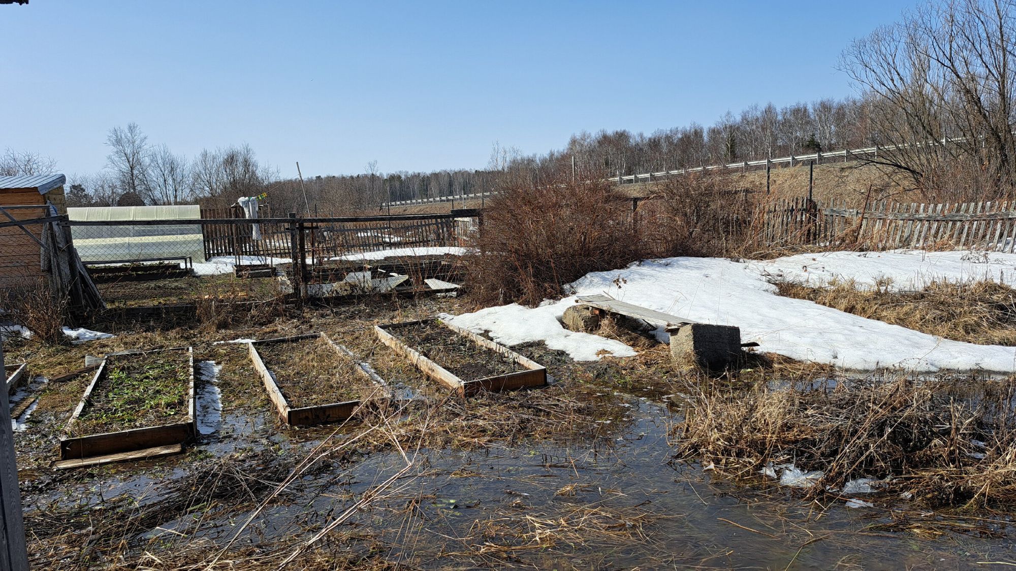 Спасаем дачу после наводнения
