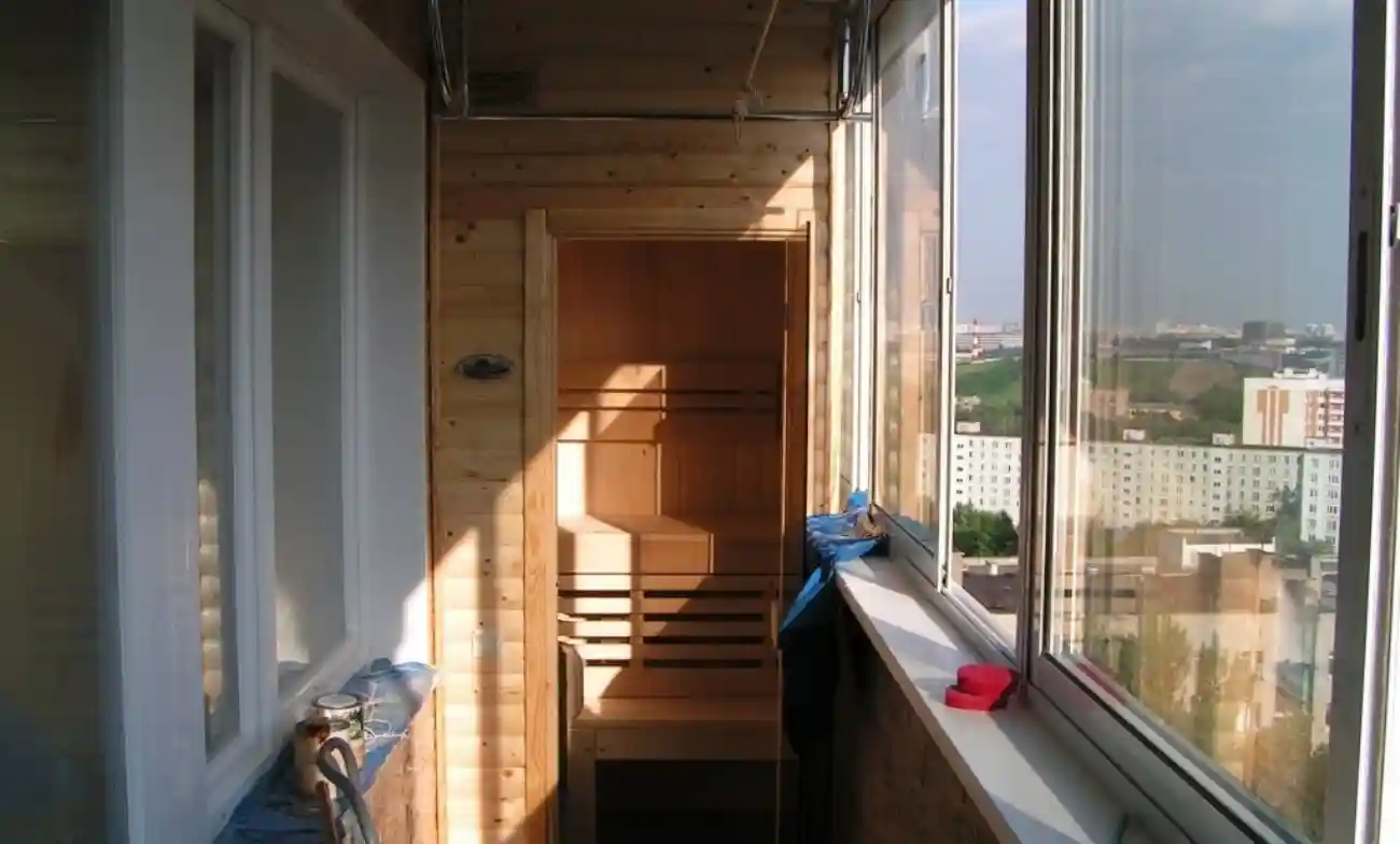 Сауна на балконе – можно или нельзя?