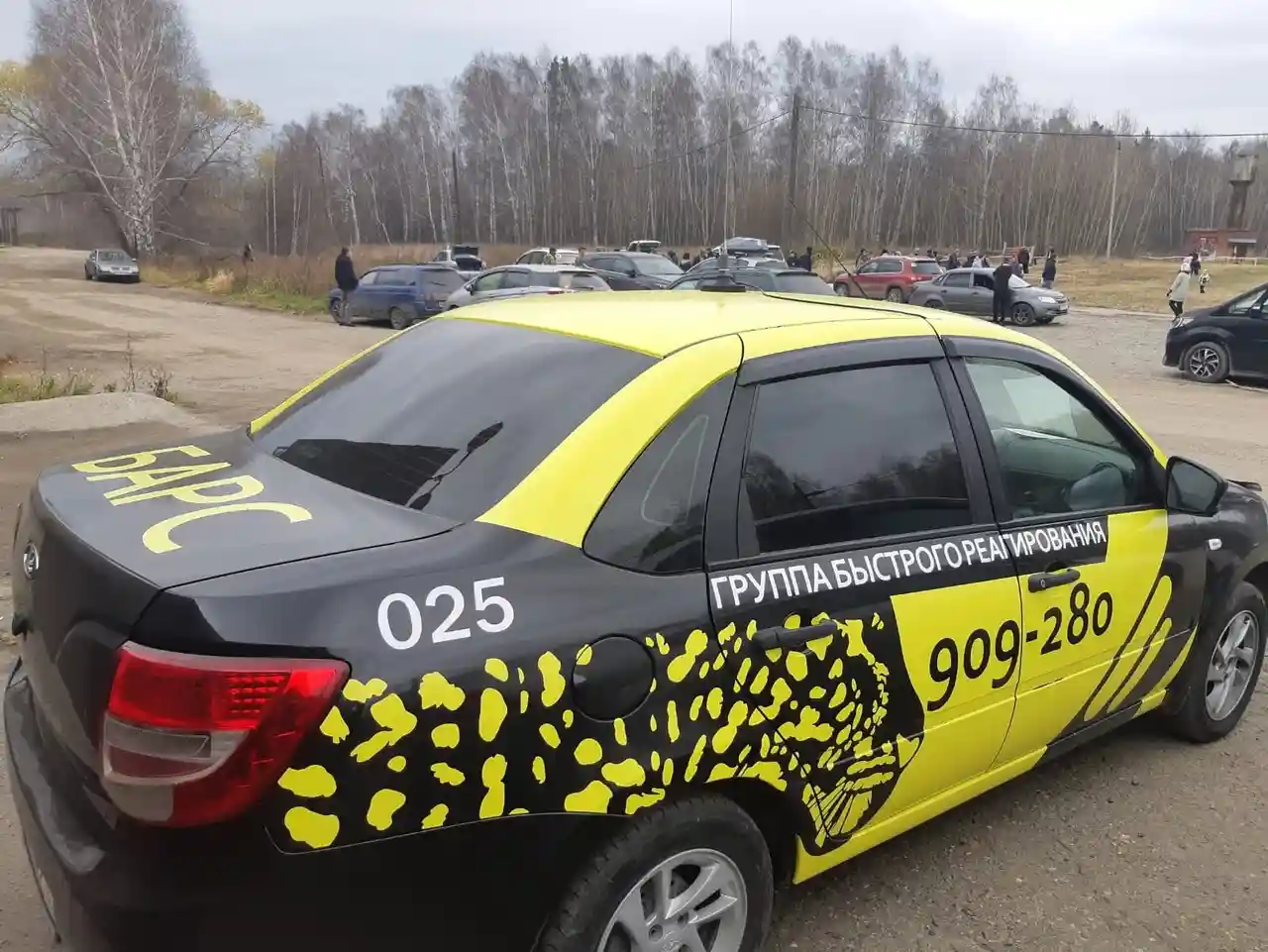 Команда «Барс» обеспечила порядок на патриотическом мероприятии