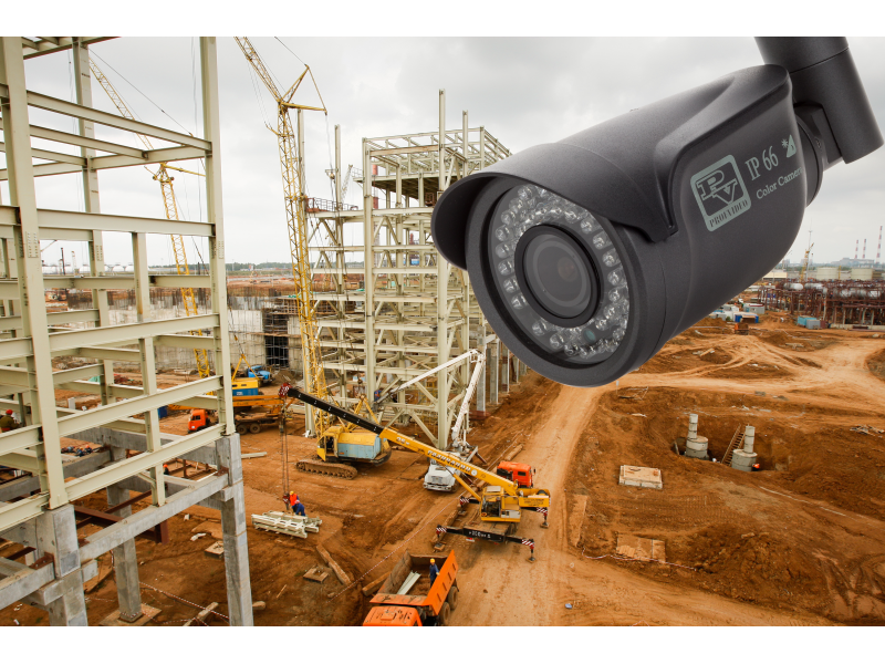 Видеонаблюдение в строительстве: эффективный инструмент для безопасности и управления
