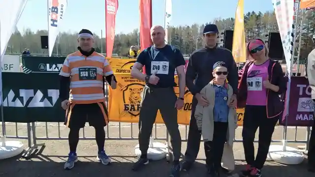 «Барс» принял участие в забеге памяти Василия Удута